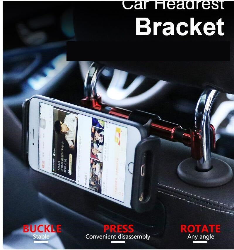 Car Headrest Phone & Tablet Holder