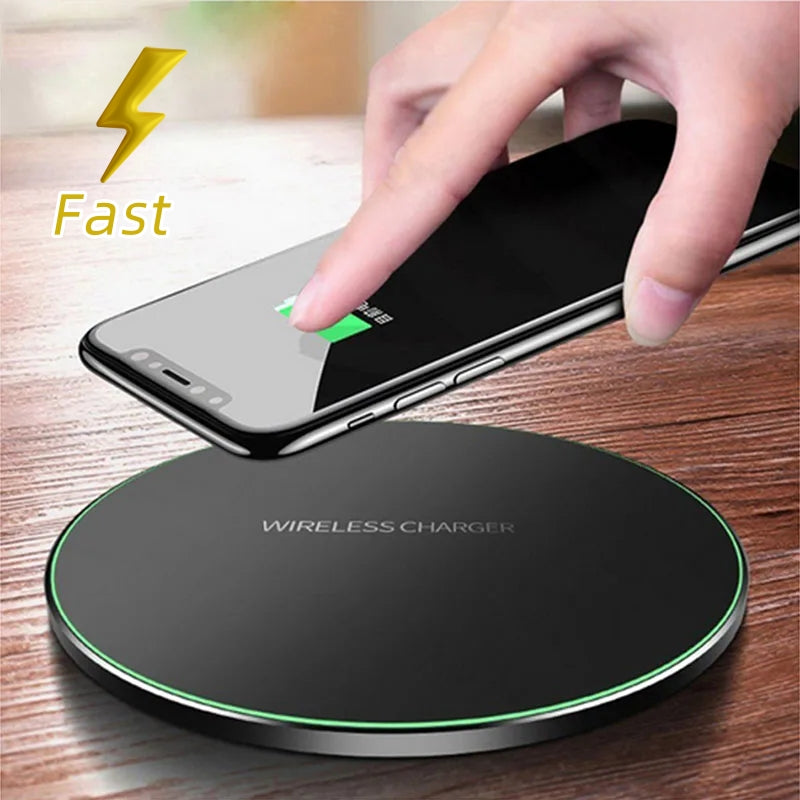 Fast Wireless Charger for iPhone & Samsung