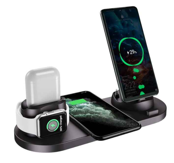 6-in-1 Fast Wireless Charging Dock